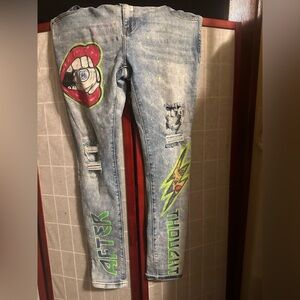 Embellish Jeans Size 36x32